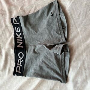 Nike Women's Athletic Shorts in Gray